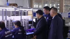 市委常委、副市长潘开名一行深入草莓视频黄色免费下载轴承调研 助推制造业高质量发展