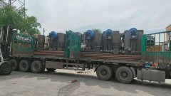 发往辽宁气力草莓视频污视频系统设备除尘器、料封泵